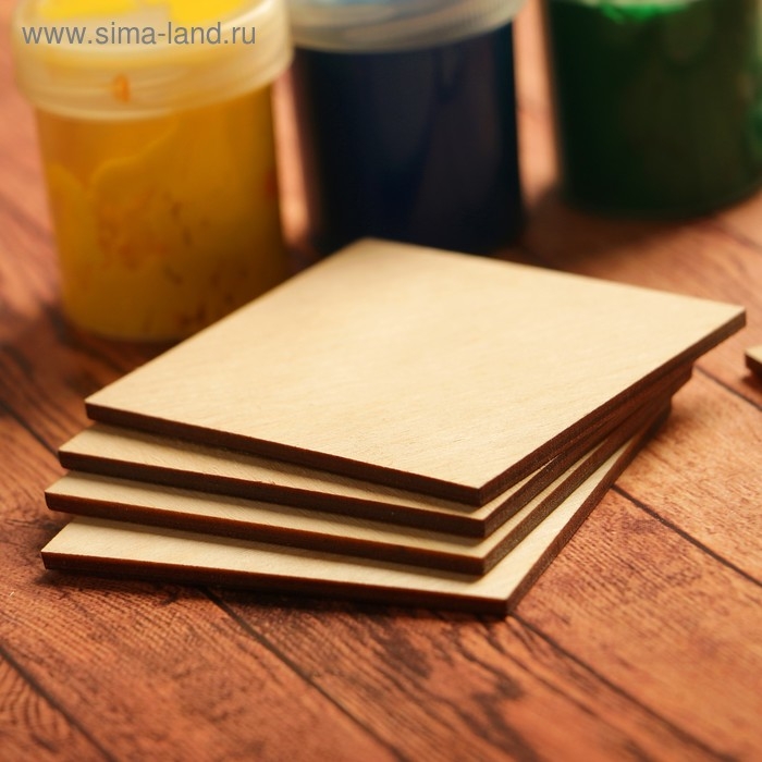 Набор заготовок для творчества &laquo;Квадрат&raquo;, 5 шт