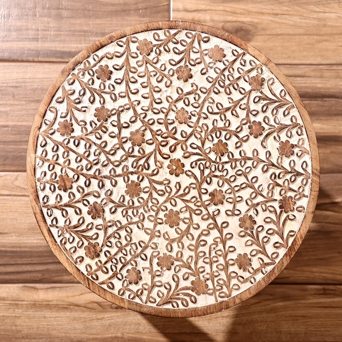 Столик кофейный 40х40х47 см, манговое дерево Столик кофейный 40х40х47 см, манговое дерево