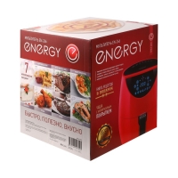 Аэрогриль Energy EN-266, 1500 Вт, 80-200&deg;C, 4.2 л, красный