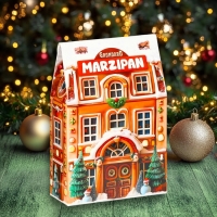 Новый год. Конфеты глазированные марципановые, со вкусом яблока и корицы, 84 г