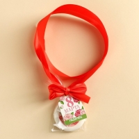 Леденец с печатью, на ленте &laquo;Красота в тебе&raquo;, вкус: вишня, 25 г.