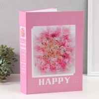 Фотоальбом на 200 фото 15х21 "Букет" МИКС 33х23,5х5,5 см