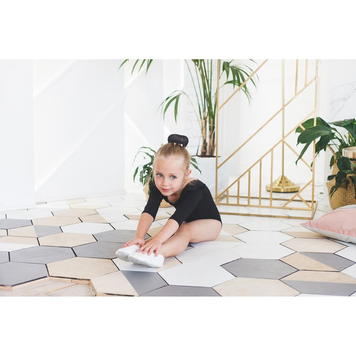 Купальник для гимнастики и танцев Grace Dance, р. 28, цвет чёрный