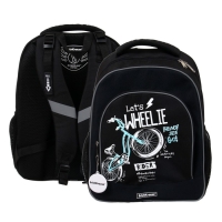 Рюкзак школьный Erich Krause ErgoLine 15L, 39 х 28 х 14 см, эргономичная спинка, Bicycle Rider 57024 Рюкзак школьный Erich Krause ErgoLine 15L, 39 х 28 х 14 см, эргономичная спинка, Bicycle Rider 57024