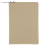 Ежедневник недатированный А5, 160 листов Velvet, твёрдая обложка, искусственная кожа, бежевый Ежедневник недатированный А5, 160 листов Velvet, твёрдая обложка, искусственная кожа, бежевый