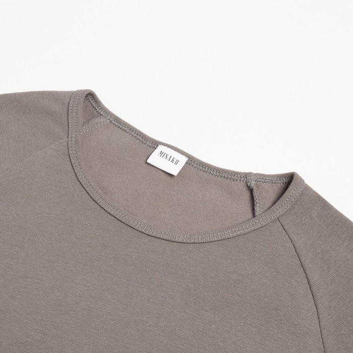 Термобельё мужское (джемпер, брюки) MINAKU цвет серый, размер 56