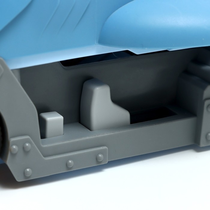 Парковка-автотрек &laquo;Атака монстров. Акула&raquo;, свет, 1 машинка, пусковая установка