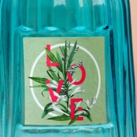 Ваза для цветов &laquo;Love&raquo;, 15 см, 500 мл.