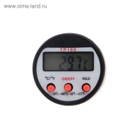 Термометр (термощуп) кухонный TP-100, максимальная температура 300 &deg;C, от LR44, черный