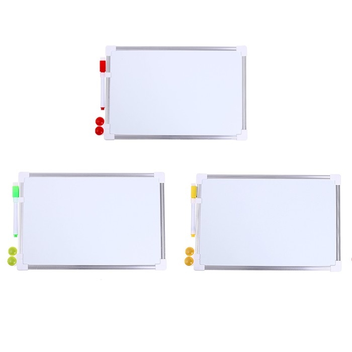 Доска магнитная, 32 &times; 20 см, маркер и магниты в наборе