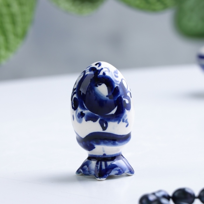 Сувенир &laquo;Яйцо&raquo;, 6,5 см, гжель, малое