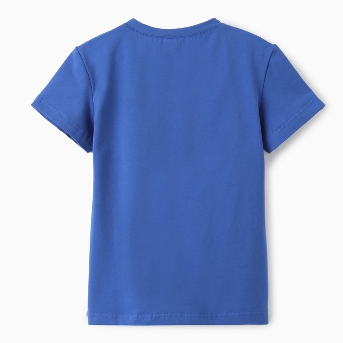 Футболка детская MINAKU "Gummy bear", цвет электрик, рост 116 см