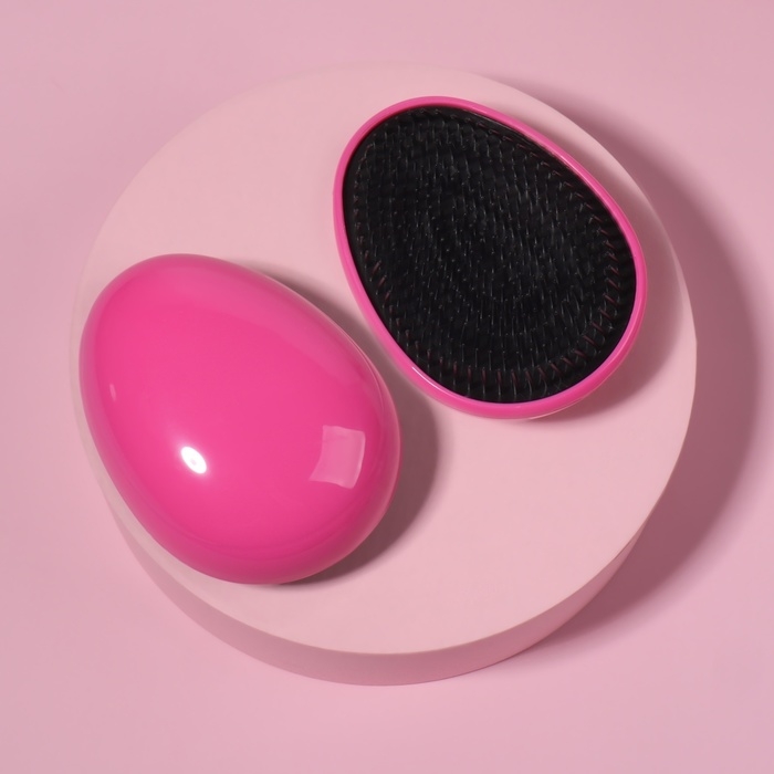 Расчёска массажная, 7 × 9 см, PVC коробка, цвет МИКС Расчёска массажная, 7 × 9 см, PVC коробка, цвет МИКС