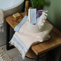 Полотенце махровое Love Life &laquo;Муссон&raquo; 30х50 см, аквамарин, 100% хл, 500 гр/м2