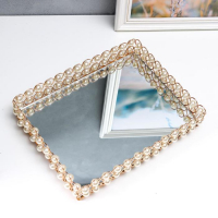 Подставка интерьерная под свечи с зеркалом "Жемчужинки" 5,5х23х30 см Подставка интерьерная под свечи с зеркалом "Жемчужинки" 5,5х23х30 см