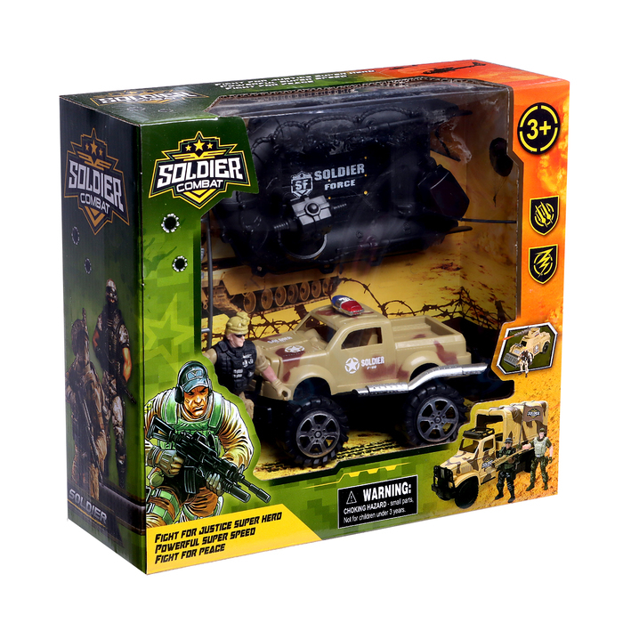 Набор военного «Буря в пустыне», МИКС Набор военного «Буря в пустыне», МИКС