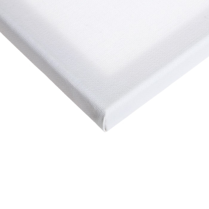 Холст на подрамнике 1,6х30х30 см, хлопок 100%, акриловый грунт, мелкозернистый, 280г/м&sup2;