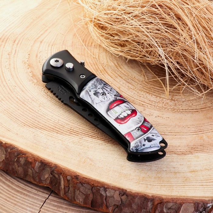 Нож складной Нож складной "Джокер" 20см, клинок 85мм/2мм