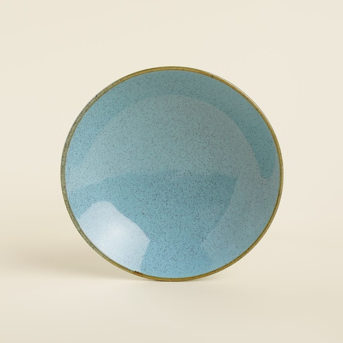 Набор мисок фарфоровых SL Home «Аззура», 380 мл, d=16,5 см, цвет голубой Набор мисок фарфоровых SL Home «Аззура», 380 мл, d=16,5 см, цвет голубой