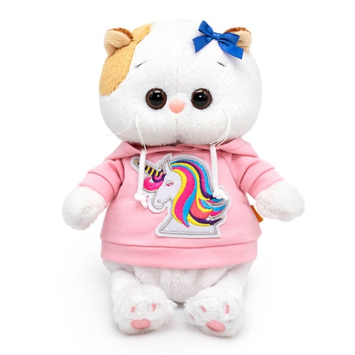 Мягкая игрушка &laquo;Ли-Ли BABY&raquo;, в худи с единорогом, 20 см