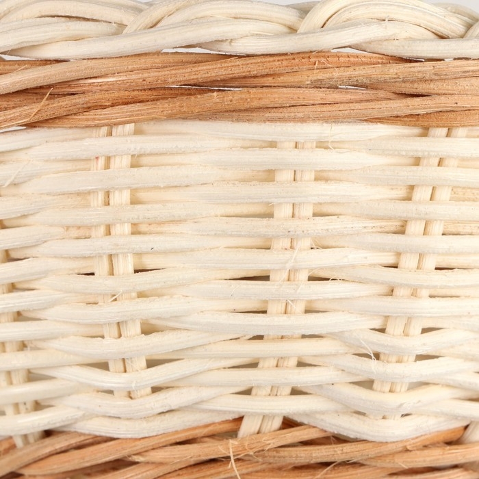 Набор корзин, 3-х, 9&times;21, 15&times;19, 12&times;16 см, ротанг, микс