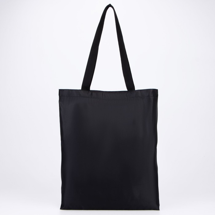 Сумка-шопер &laquo;Ван Гог&raquo;, без молнии, без подкладки, цвет чёрный