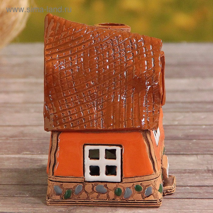 Аромалампа Домик &laquo;Забава&raquo;, малая, 9 см, ручная работа,  микс