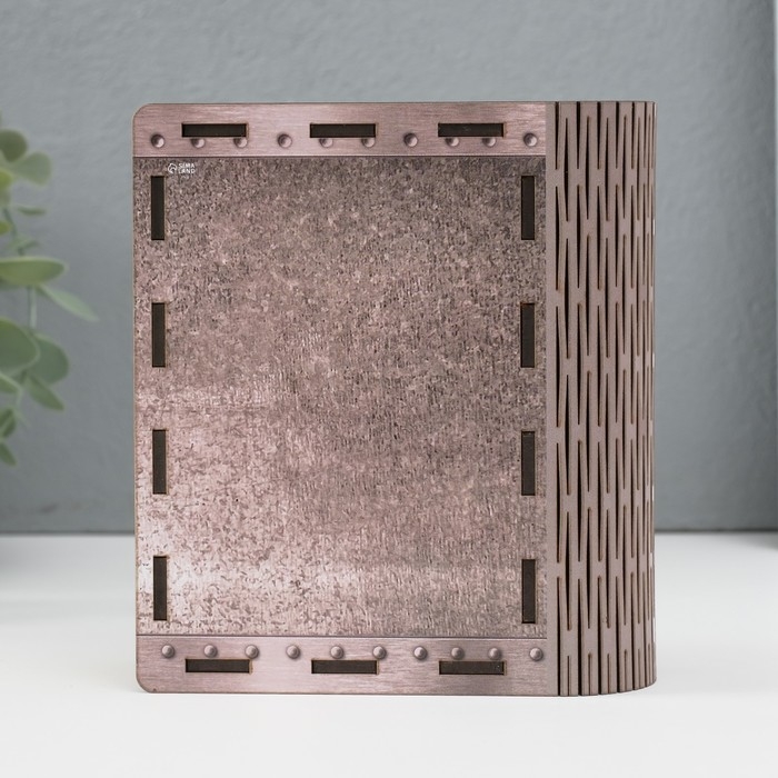 Копилка-шкатулка "Правильное направление" 14х12х5 см МИКС