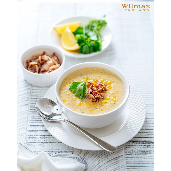 Набор салатников фарфоровых Wilmax &laquo;Юлия Высоцкая&raquo;, 7 предметов: салатник большой d=20 см, салатники малые d=12 см, цвет белый