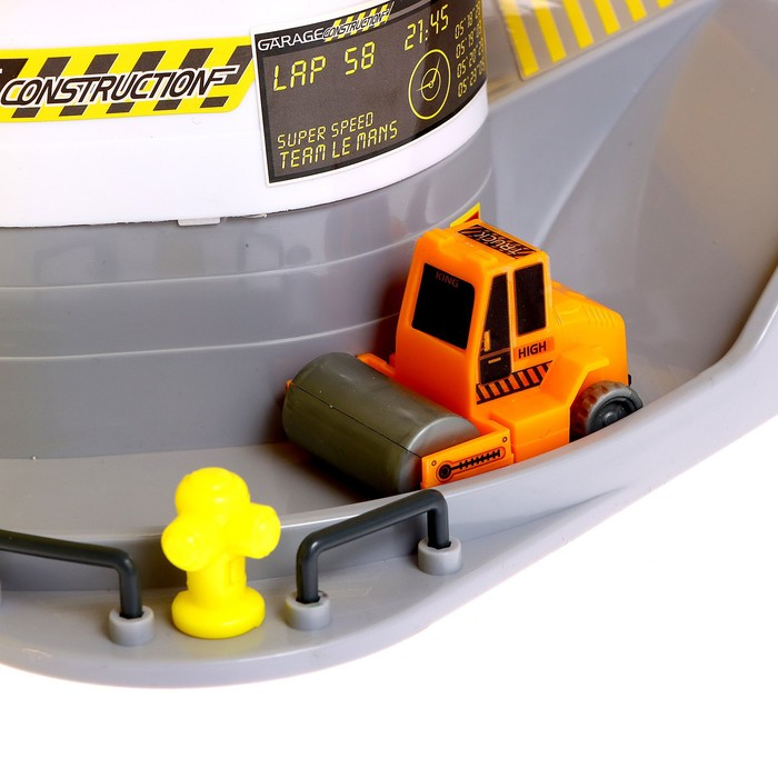 Игровой набор &laquo;Стройплощадка&raquo;, 2 уровня, вертолетная площадка