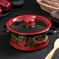 Кастрюля эмалированная, 2 л, ручка МИКС Кастрюля эмалированная, 2 л, ручка МИКС