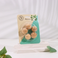 Аромашарики деревянные "Жасмин", 15 шт, Богатство Аромата Аромашарики деревянные "Жасмин", 15 шт, Богатство Аромата