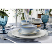 Блюдо фарфоровое для подачи Magistro «Пэвэти», d=20,5 см, цвет голубой Блюдо фарфоровое для подачи Magistro «Пэвэти», d=20,5 см, цвет голубой