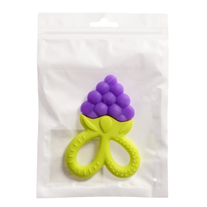 Прорезыватель для зубов детский «Фрукты-ягоды», МИКС Прорезыватель для зубов детский «Фрукты-ягоды», МИКС