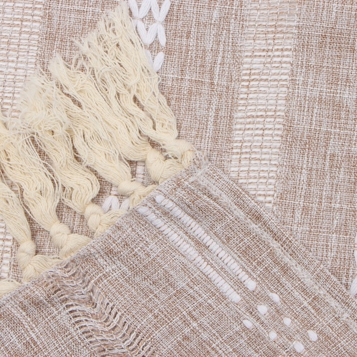 Дорожка Этель цв.коричневый 30*180 см, 100% п/э