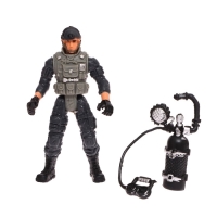 Фигурка героя &laquo;Спецназ&raquo;, с аксессуарами, 10х5 см, МИКС