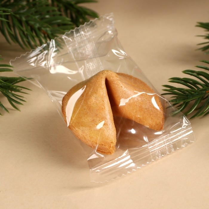 Печенье с предсказанием &laquo;Приносящее счатье&raquo;, 1 шт. x 6 г.