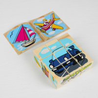 Кубики &laquo;Транспорт&raquo;, 9 элементов