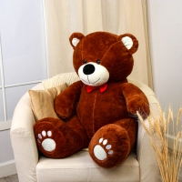 Мягкая игрушка &laquo;Медведь&raquo; с красным бантиком, 90 см