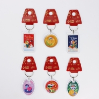 Брелок новогодний, для ключей &laquo;Счастье в твоих руках&raquo; микс из 6 шт