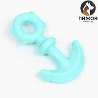 Игрушка для собак Пижон Premium "Якорь", 10 х 1,3 см, мятная Игрушка для собак Пижон Premium "Якорь", 10 х 1,3 см, мятная