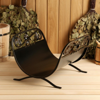 Дровница ДР 6-6 кованая, цвет бронза Дровница ДР 6-6 кованая, цвет бронза