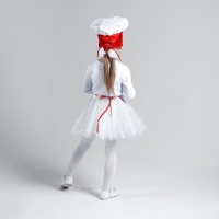 Карнавальный набор &laquo;Поварёнок с посудкой&raquo;, фартук, колпак, посуда, р. 28-30, рост 98-116 см