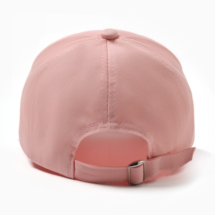 Бейсболка для девочки, цвет розовый, размер 54 Бейсболка для девочки, цвет розовый, размер 54
