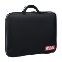 Папка для черчения и рисунков А3, 470х350х20 мм с ручками, текстильная,Мстители