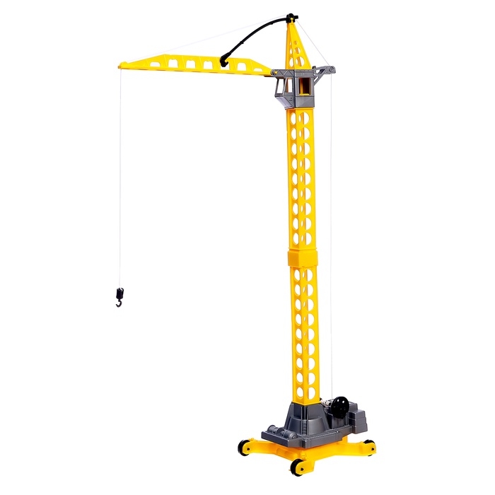 Башенный кран &laquo;Агат&raquo;, на колёсиках, большой