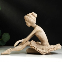 Статуэтка полистоун &laquo;Балерина&raquo; белый 31 х 17,5 х 21,5 см