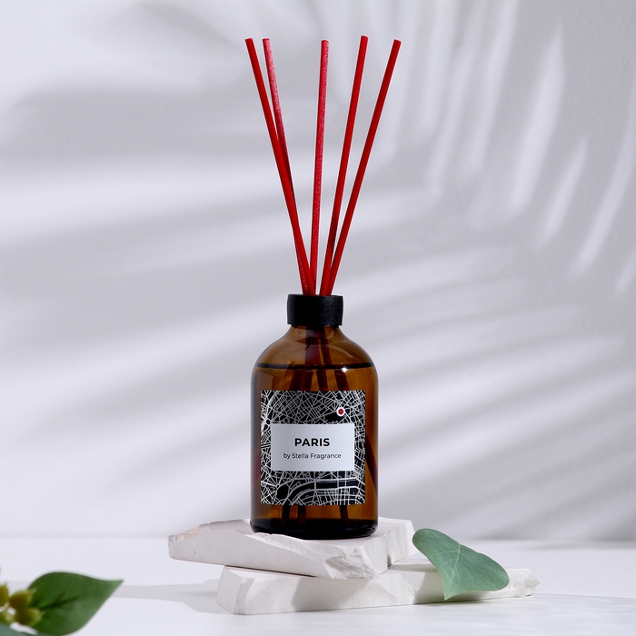 Диффузор ароматический,  "PARIS", ваниль, мускус, 100мл