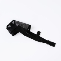 Намордник сетчатый с двойной фиксацией, размер L (длина по носу 6 см, обхват морды 25 см), чёрный Намордник сетчатый с двойной фиксацией, размер L (длина по носу 6 см, обхват морды 25 см), чёрный