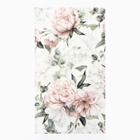 Полотенце "Этель" Пионы 40х73см, 100% хлопок, саржа 190 г/м2